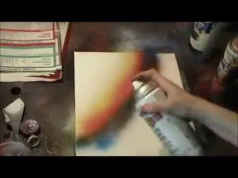Spray Paint Art Techniques - Spray Painting Lessons