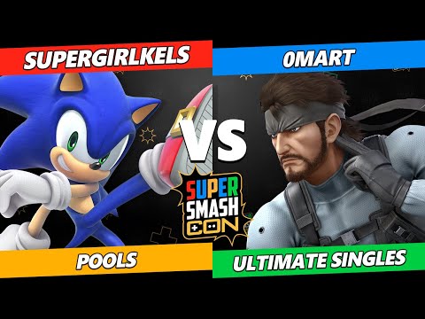 SSC 2022 - SuperGirlKels (Sonic) Vs. 0mart (Snake) Smash Ultimate Tournament