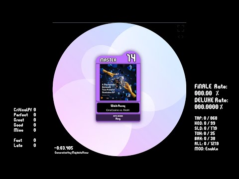 Maimai 創作譜面: Walk Away - EmoCosine vs. RiraN (Lv.14)