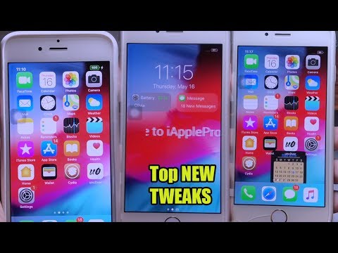 Top NEW BEST Free Jailbreak Tweaks For iOS 12-12.1.2