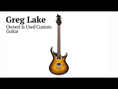 Greg Lake Owned Custom Guitar (Emerson, Lake & Palmer)