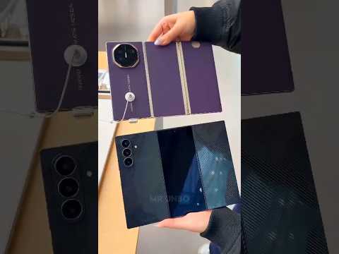 Samsung Trifold vs Huawei Trifold