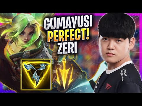 GUMAYUSI PERFECT GAME WITH ZERI! - T1 Gumayusi Plays Zeri ADC vs Aphelios! | Season 2023