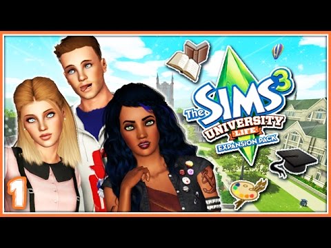 The Sims 3: University Life | Part 1 | Welcome to Sims University!