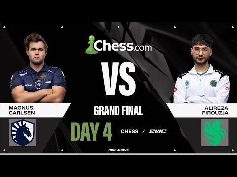 ESPORTS WORLD CUP FINAL 2025: Magnus vs. Alireza For The Crown Of EWC!! Hikaru vs. Arjun For Third!