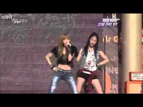 [100821] Jessica (SNSD) ft Krysral (fx) cut - Tik Tok @ SM Town Live