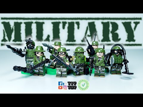 ⛔ [FULL] LEGO SEMBO Block Unboxing Review 【CUSTOM】 LEGO Military Minifigures MOC Build 乐高 ЛЕГО 레고 レゴ