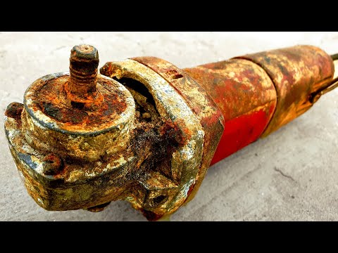 RESTORATION The Most Destroyed & Rusty Angle Grinder you never seen before - Kinda IMPOSSIBLE Repair