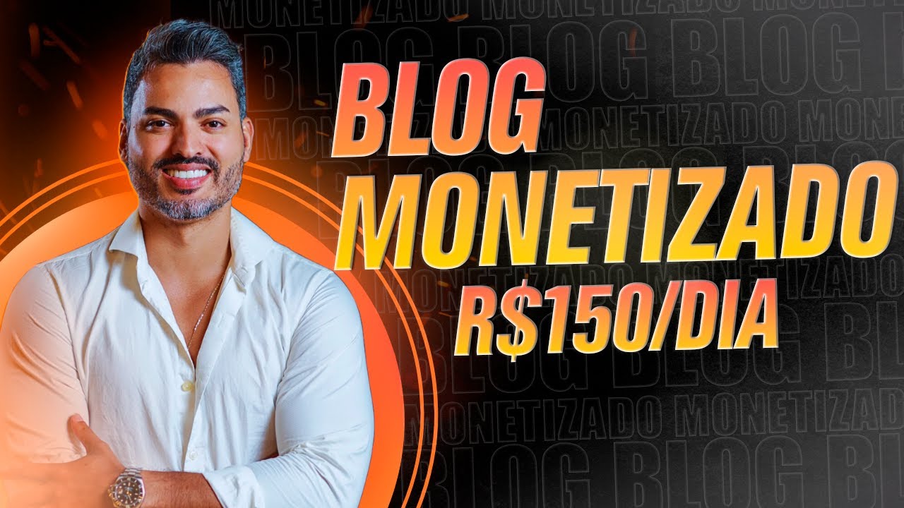 O PODER DO BLOG / 150$ REAIS POR DIA!