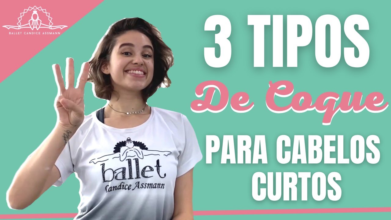 3 Tipos de Coques para Cabelos Curtos