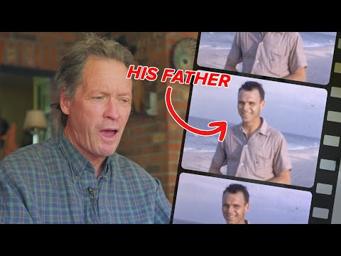 Man Who Has Never Seen A Video Of His Father Before Has Emotional Reaction To Seeing It For The First Time