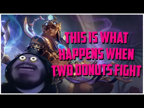 THIS IS WHAT HAPPENS WHEN TWO DONUTS FIGHT - RA RANKED SMITE S8