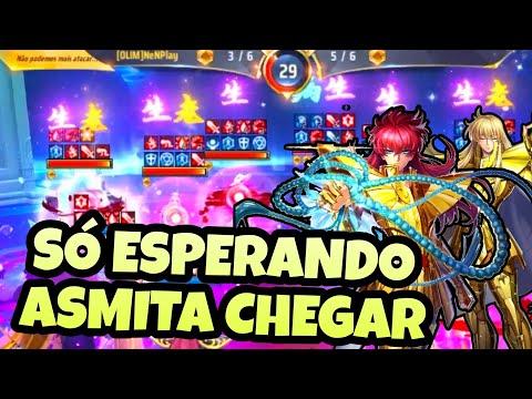Despertei Shijima de Virgem. Bora p/ Gameplay nos Duelos Galácticos - Saint Seiya Awakening