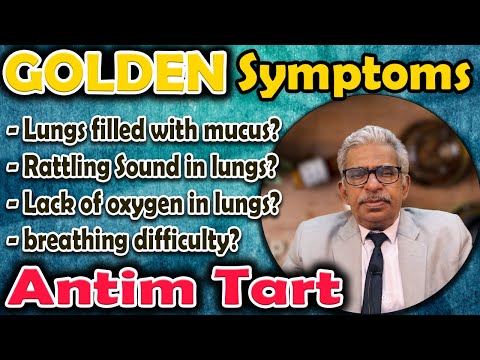 Golden Symptoms of Antim Tart - Dr P.S. Tiwari