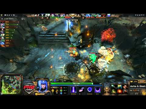 GoL vs 4ASC Game 1 - joinDOTA MLG Pro League Europe - @durkadota & Slesh