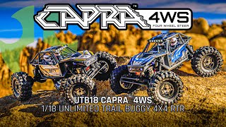 Axial Capra 1:18 4WS RTR žlutá