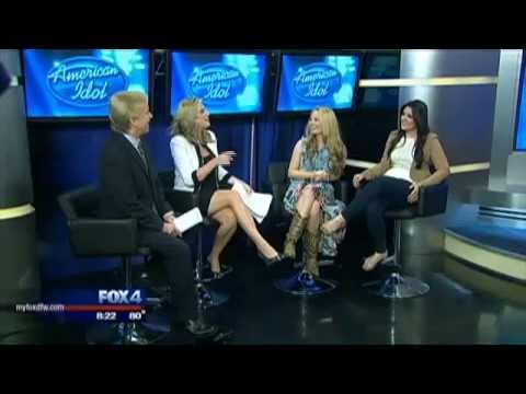 Kree Harrison and Janelle Arthur on Fox 4 Dallas