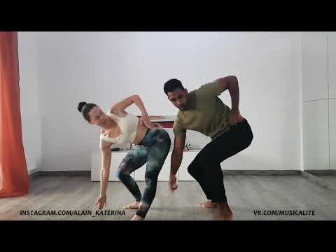 Salsa con Afro  Oggun & Yemaya  by Alain & Katerina   Recap of online class   Quarantine time 2020