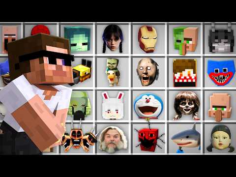 I Made a Zoo With All Famous Mobs in Minecraft..