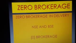 ZERO BROKERAGE  NSE BSE.ONLINE EASY TRADE.How to trade without broker in india