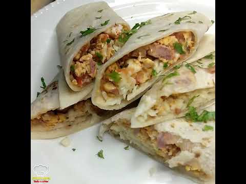 Tacos con Huevo y Chorizo