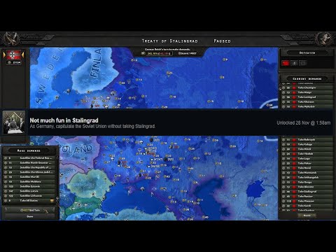 Not Much Fun In Stalingrad: a Hearts of Iron 4 Achievement