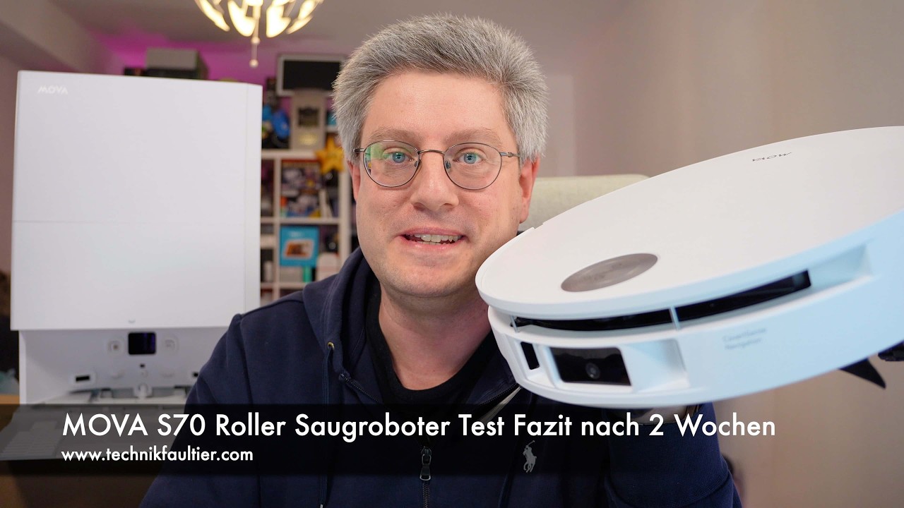 MOVA S70 Roller Saugroboter Test Fazit nach 2 Wochen