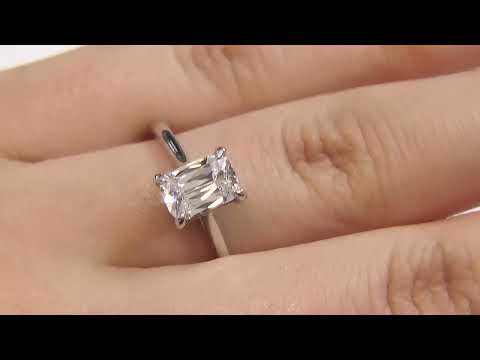 Oval Cut 18k Yellow Gold Solitaire Engagement Ring DR009