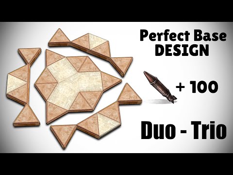 Rust - Perfect base design for duo/trio | +100 rockets RUST