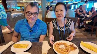 Steve Fine Dining Day 3 On The Regal Princess Cruise At Sea