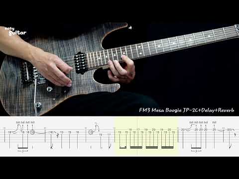Dream Theater - The Best of Times Guitar Solo Lesson Part. 2/2 With Tab(Slow Tempo)
