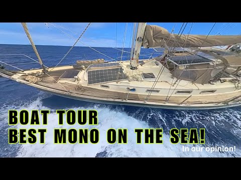Full Tour of Our Sailing Home - Venus Ketch 1984