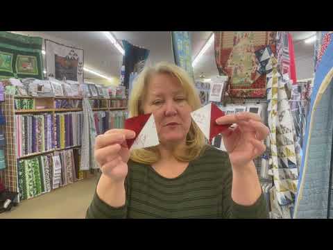 How to Create an Hourglass Quilt Block