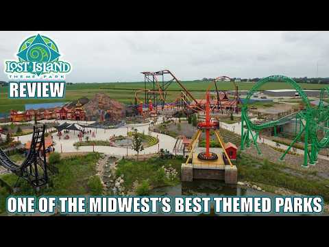 Lost Island Themepark Review, One of the Midwest's Best Themed Parks