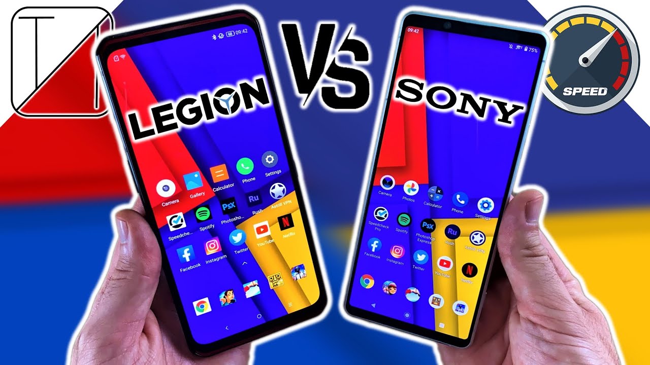 Lenovo Legion Phone Pro vs Sony Xperia 1 ii Speed Test