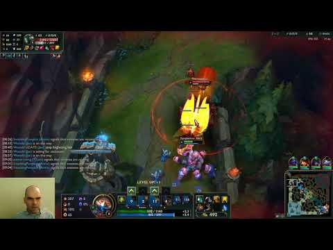 Urgot vs Mordekaiser, top lane, with commentary