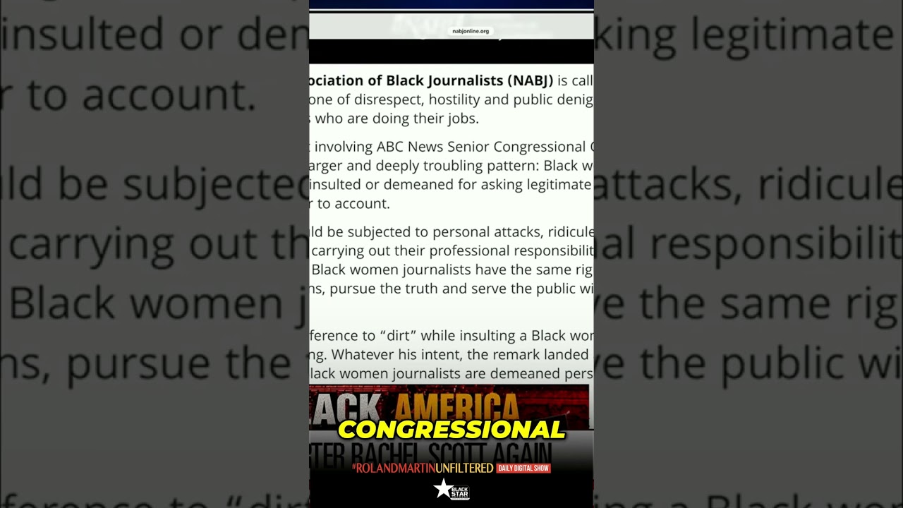 Black Women Journalists Demand Respect: Ending Hostility & Denigration #shorts
