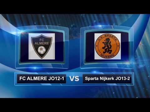 FC Almere JO12-1 - Sparta Nijkerk JO 13-2