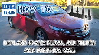 Replace the Spark Plugs, Air Filter and Ignition Coil on a First Generation Chevy Volt