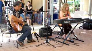 Susan Clark &amp; Gene Corbin perform Another Man Done Gone at the Tijeras Arts Market