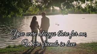 FRIENDS IN LOVE -Johnny Mathis &amp; Dionne Warwick [ lyrics ]
