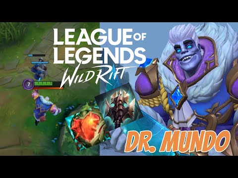 MUNDO IS INSANE IN SEASON 12! FROZEN PRINCE MUNDO SKIN REVIEW (Build+Rune)