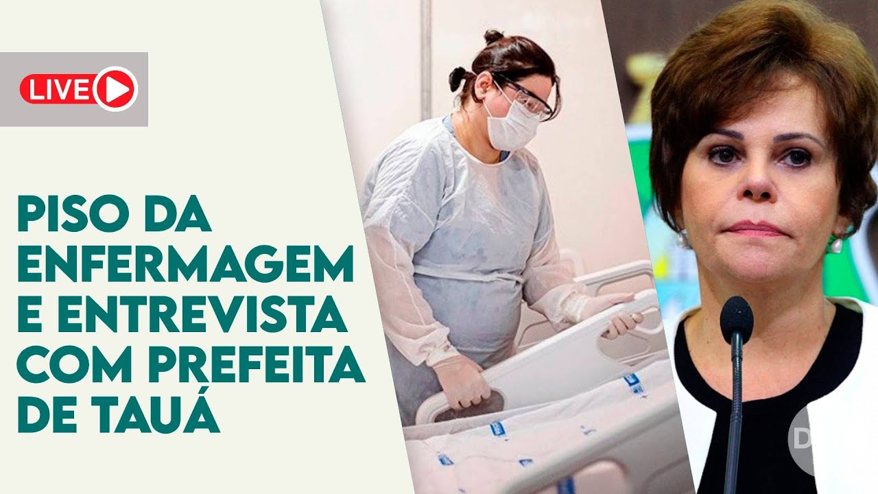 Imagem da notícia Live PontoPoder: a saga do Piso da Enfermagem e entrevista com a prefeita de Tauá, Patrícia Aguiar