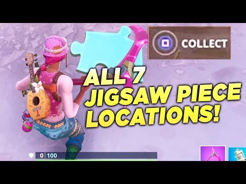 search jigsaw puzzle pieces under bridges and in caves all 7 locations fortnite - piece de puzzle fortnite semaine 8 carte