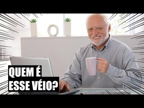 A ORIGEM DO MEME - VELHO SEGURANDO A XÍCARA