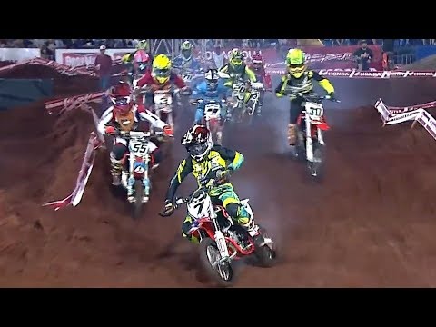 4a etapa Arenacross 2018 - Corrida da 65cc com Rafael Becker #07
