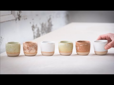 [MUSIC] MAKING organic espresso CUPS – The whole process – vapor03