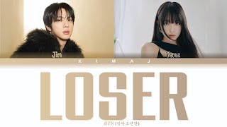 Download lagu [BTS] 'Loser' Jin (Feat. Yena) Color Coded Lyrics Han/Rom/Eng mp3