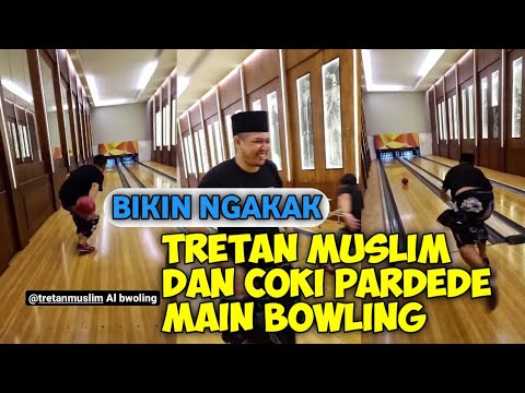 tretan muslim dan coki pardede main bowling, bikin ngakak | tiktok comedy