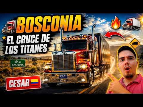 Entrando a Bosconia: El paraíso de las tractomulas y la carga pesada